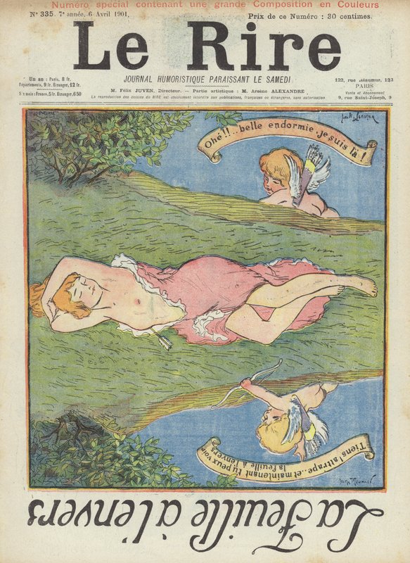 Illustration för Le Rire av Georges Meunier