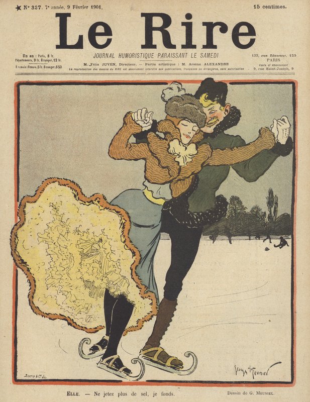 Illustration för Le Rire av Georges Meunier