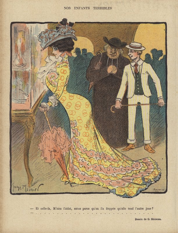 Illustration för Le Rire av Georges Meunier