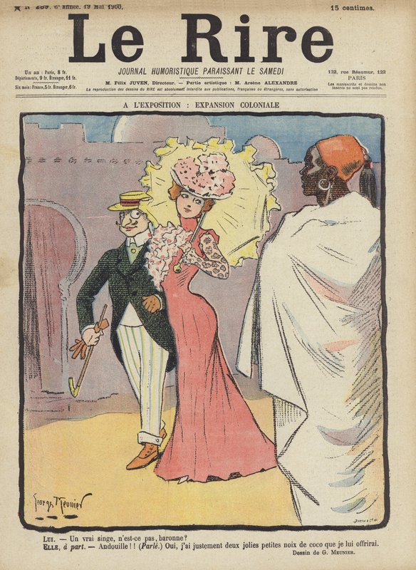 Illustration för Le Rire av Georges Meunier