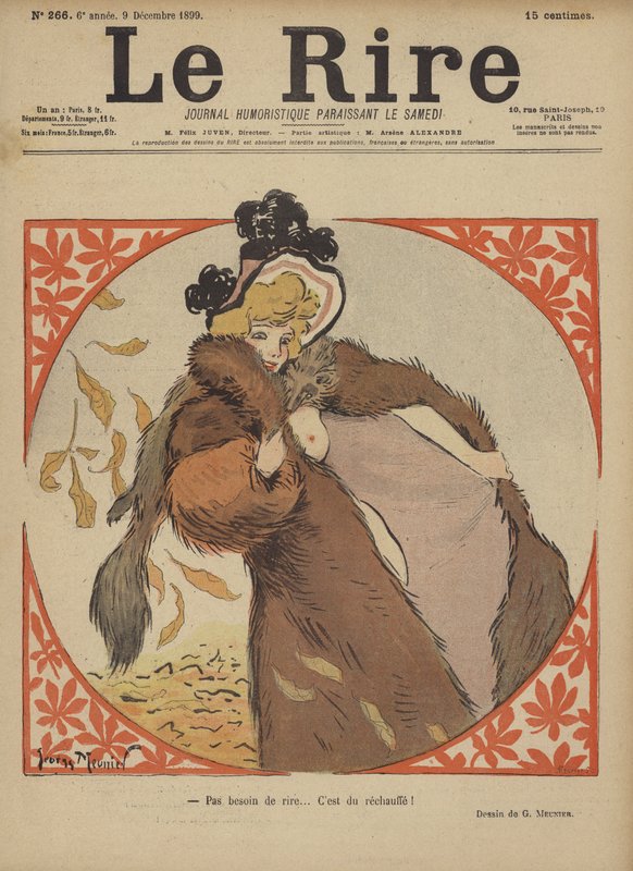 Illustration för Le Rire av Georges Meunier