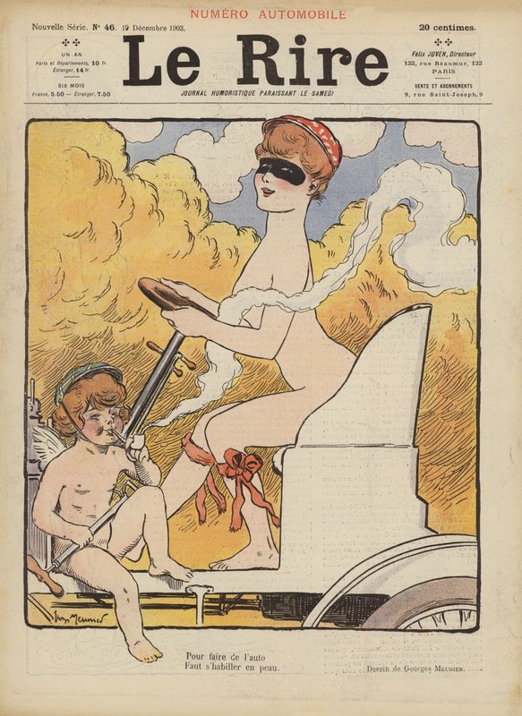 Illustration för Le Rire av Georges Meunier