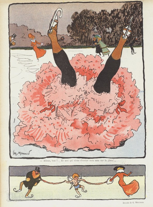 Illustration för Le Rire av Georges Meunier