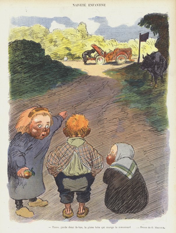 Illustration för Le Rire av Georges Meunier