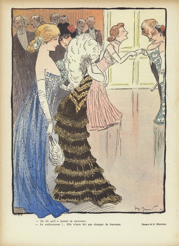 Illustration för Le Rire av Georges Meunier