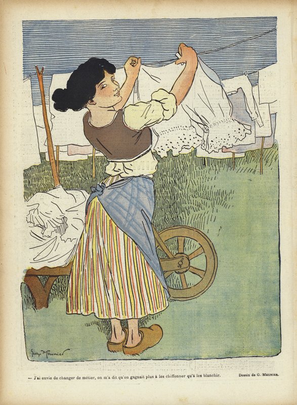 Illustration för Le Rire av Georges Meunier