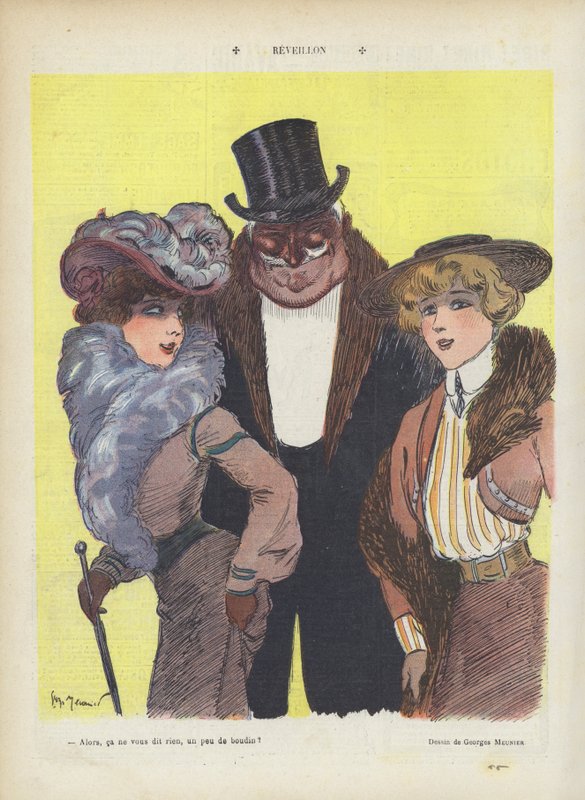 Illustration för Le Rire av Georges Meunier