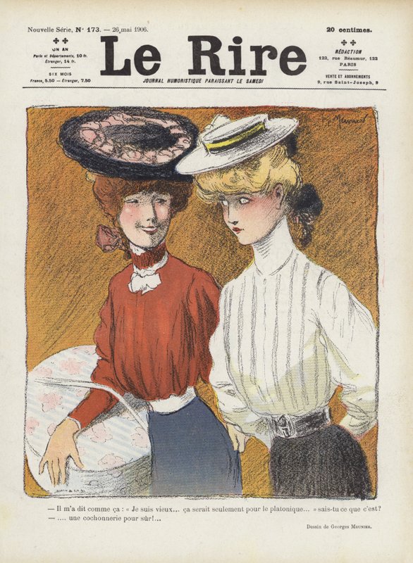 Illustration för Le Rire av Georges Meunier