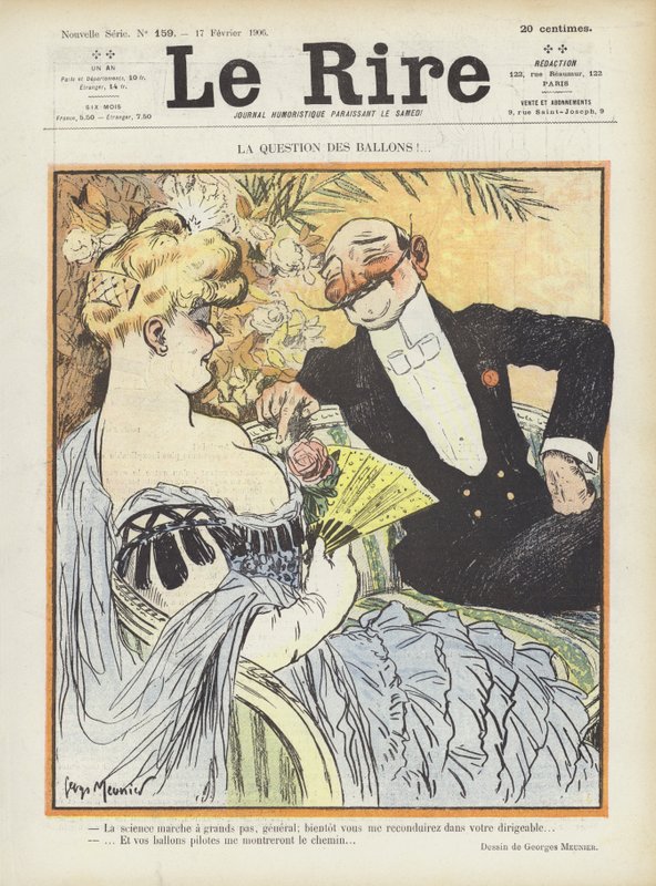 Illustration för Le Rire av Georges Meunier