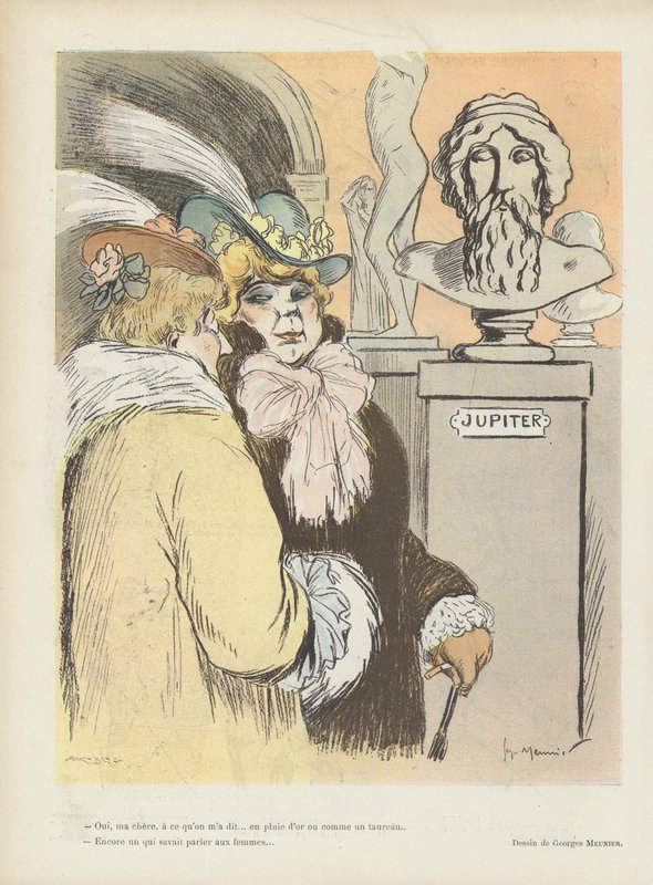 Illustration för Le Rire av Georges Meunier