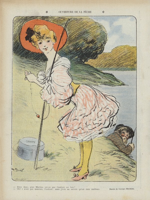 Illustration för Le Rire av Georges Meunier