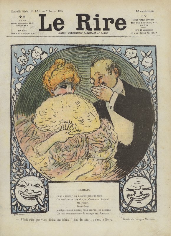 Illustration för Le Rire av Georges Meunier