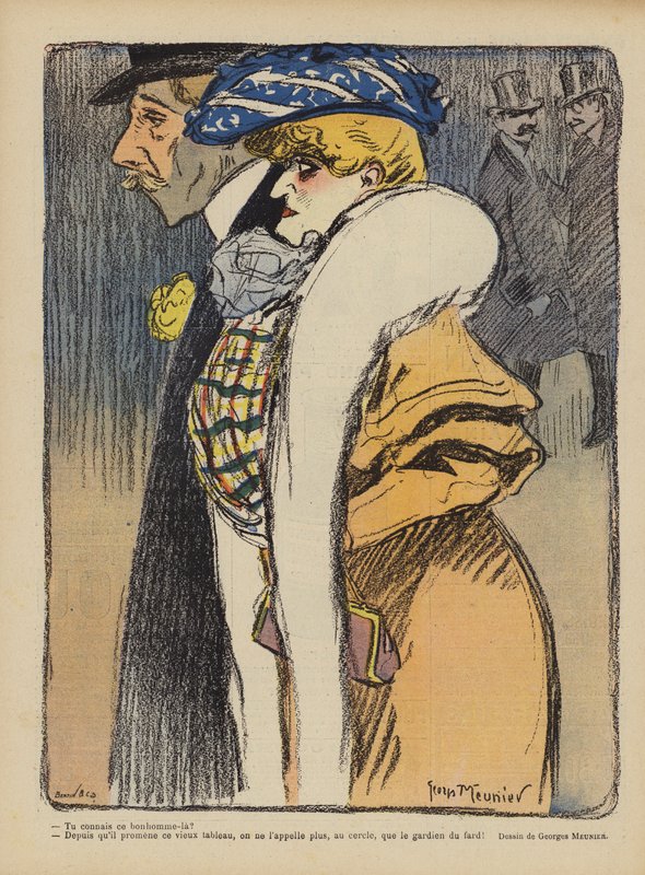Illustration för Le Rire av Georges Meunier