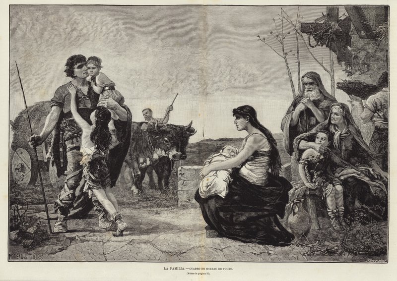 Familjen av Georges Moreau de Tours