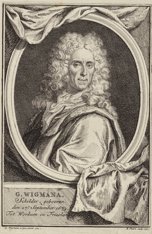 Porträtt av Gerard Wigmana av Gerard Wigmana