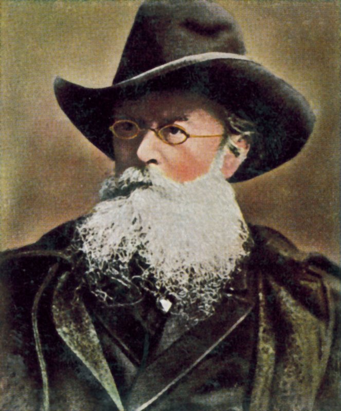 Felix Dahn, tysk jurist, författare och historiker (foto i färg) av German Photographer