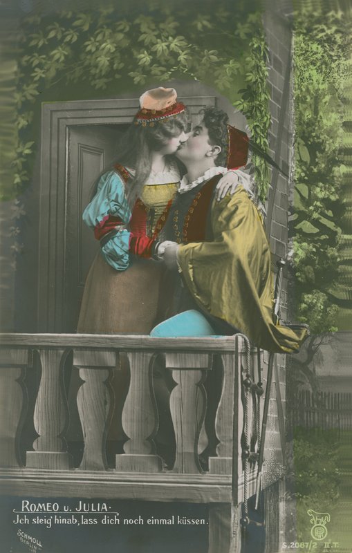 Romeo och Julia, Alla hjärtans dag-kort (foto) av German Photographer