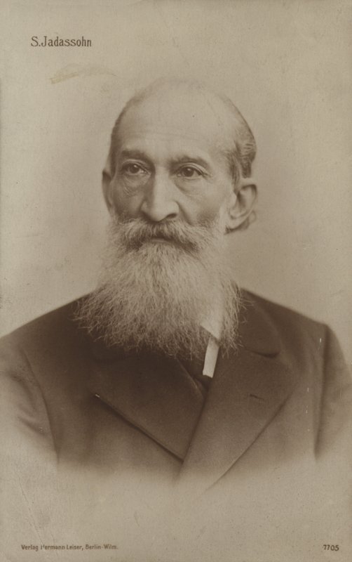 Salomon Jadassohn (svartvitt foto) av German Photographer