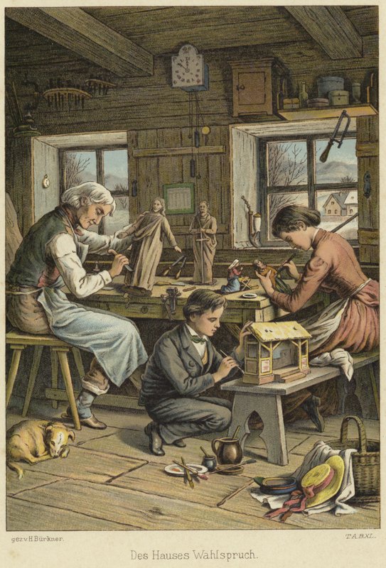 En hantverksverkstad av German School