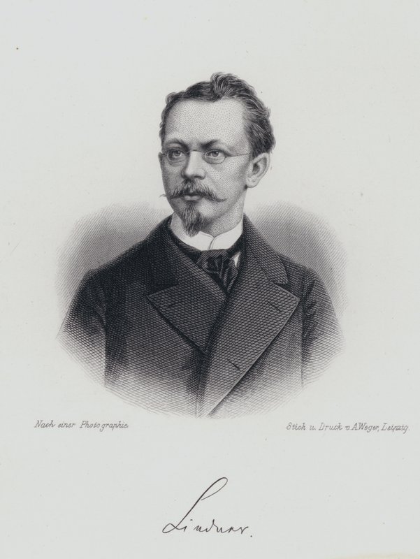 Albert Lindner, tysk dramatiker (gravyr) av German School