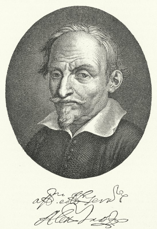Alessandro Tassoni, italiensk poet och författare (gravyr) av German School