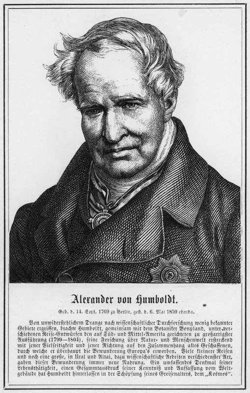 Alexander von Humboldt (gravyr) av German School