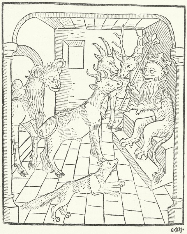 En illustration från Visdomens bok (gravyr) av German School