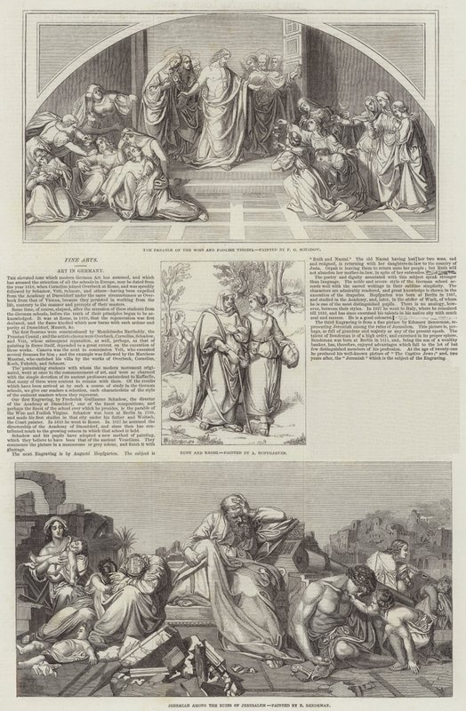 Konst i Tyskland (gravyr) av German School