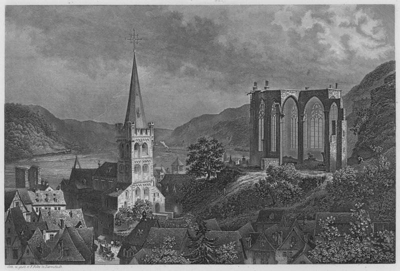 Bacharach (gravyr) av German School