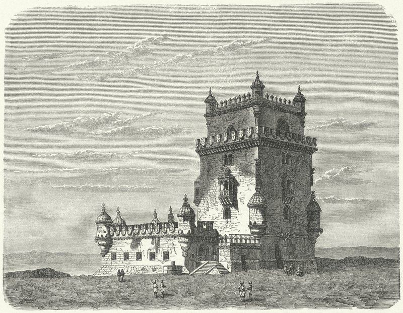 Belem Tower, Lissabon (gravyr) av German School