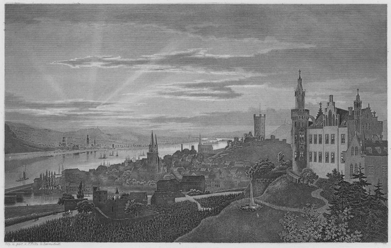 Bingen (gravyr) av German School