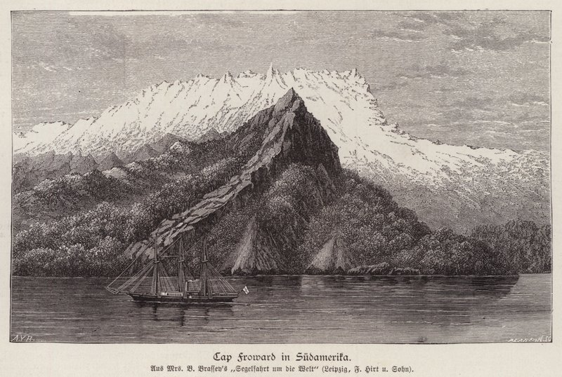 Cape Froward, Chile (gravyr) av German School