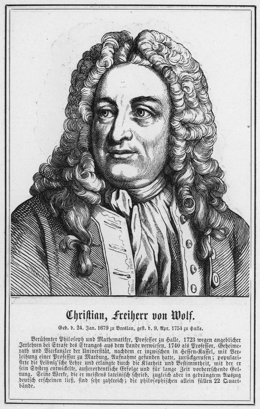 Christian, Freiherr von Wolf (gravyr) av German School