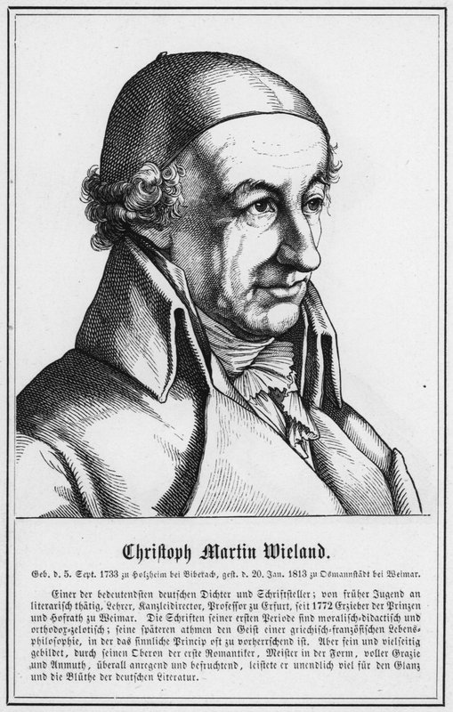 Christoph Martin Wieland (gravyr) av German School