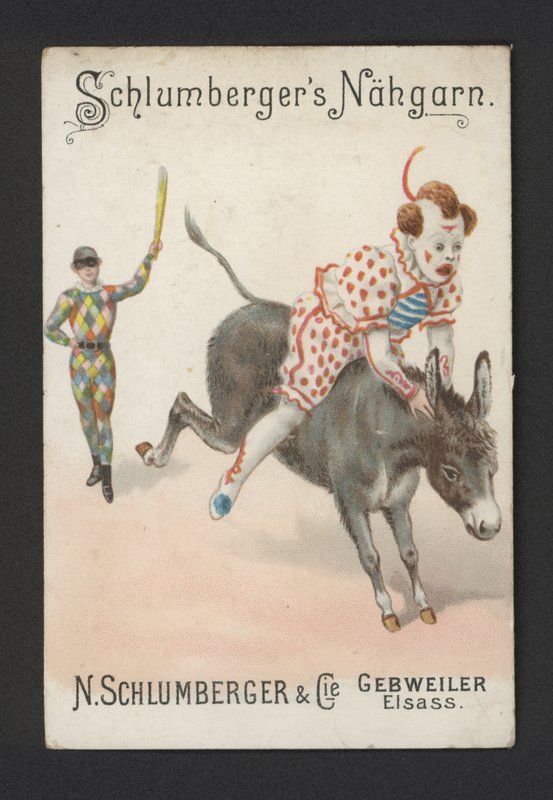 Clowner (chromolitho) av German School