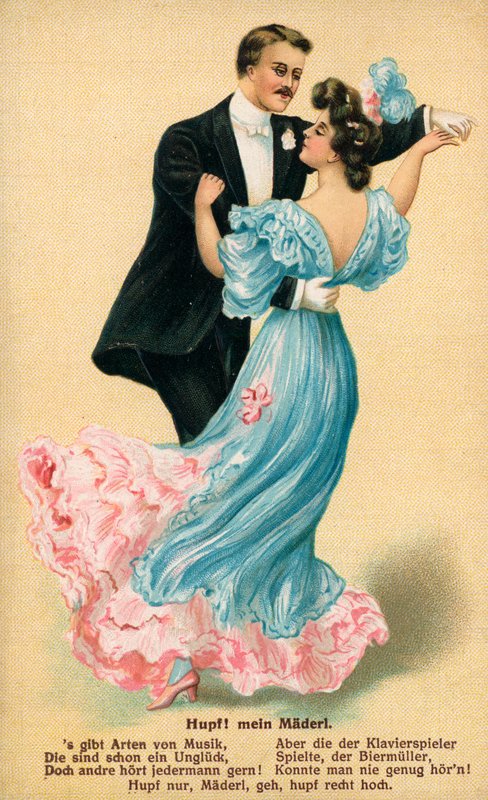 Par som dansar av German School
