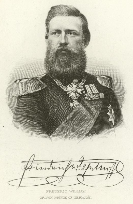 Frederic William, Tysklands kronprins av German School