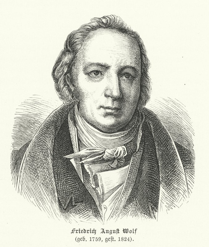 Friedrich August Wolf, tysk klassicist och filolog av German School