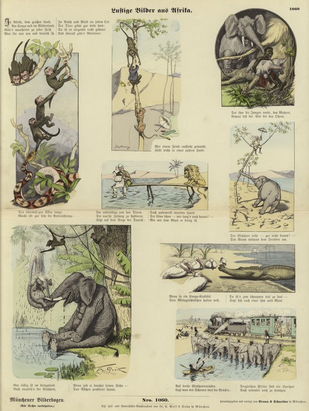 Roliga bilder från Afrika av German School