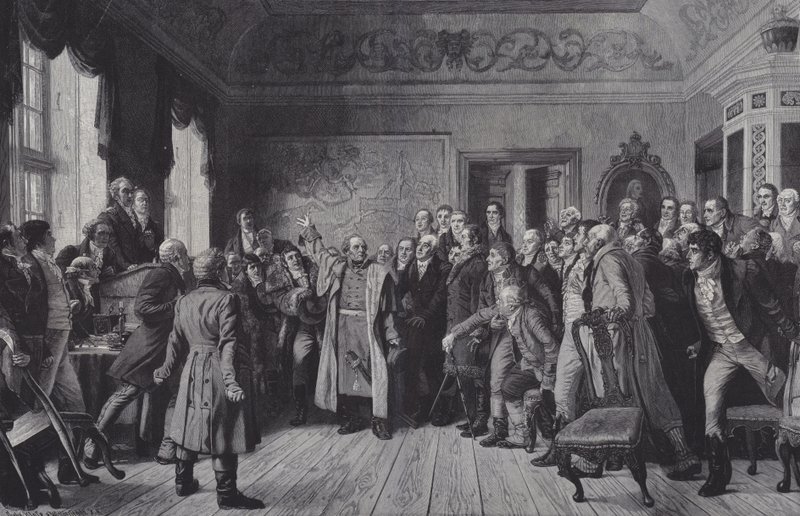 General Yorcks tal till Ostpreussens ständer i Königsberg, 5 februari 1813 av German School