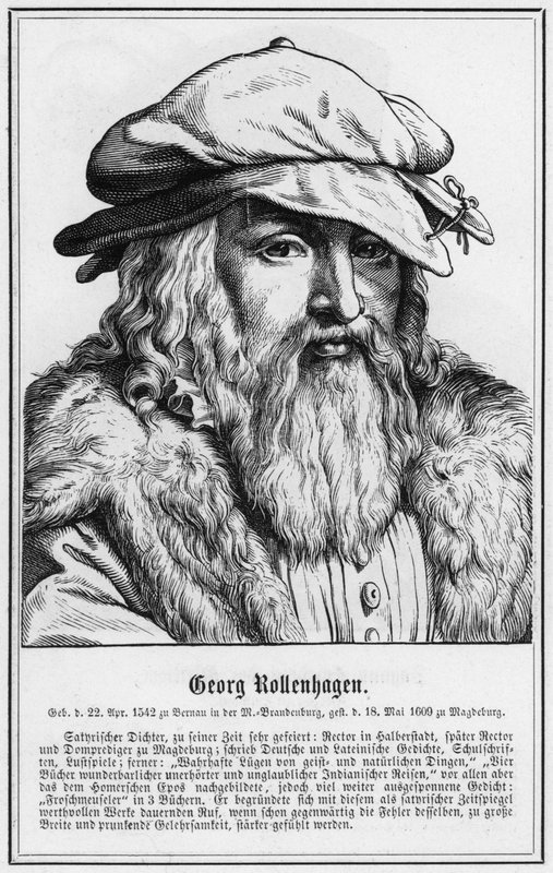 Georg Rollenhagen (gravyr) av German School
