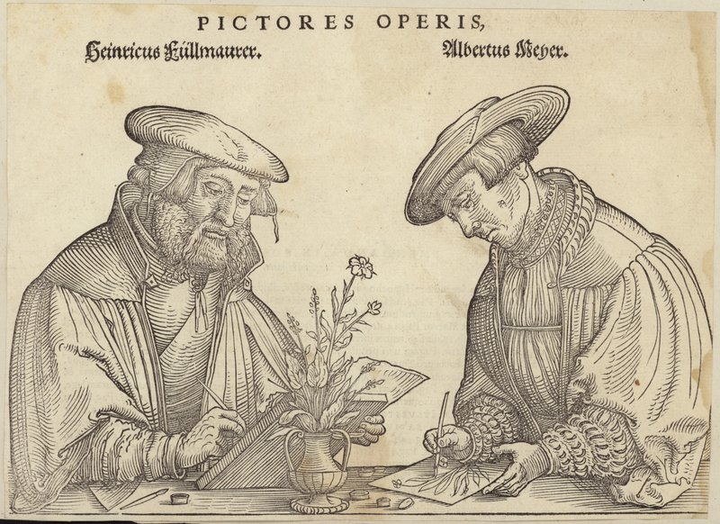 Heinricus Fullmaurer och Albrecht Meyer av German School