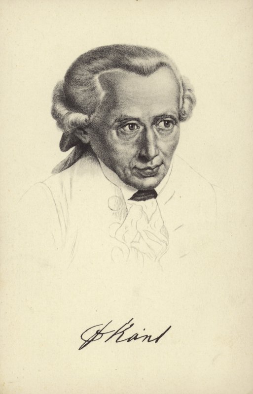 Immanuel Kant (litografi) av German School