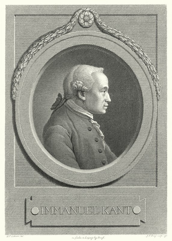 Immanuel Kant, tysk filosof (gravyr) av German School