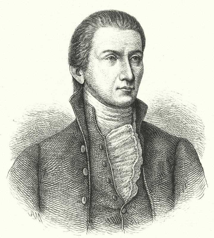 James Monroe, amerikansk statsman (gravyr) av German School
