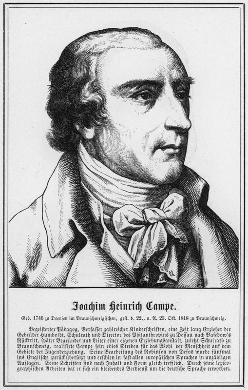 Joachim Heinrich Campe (gravyr) av German School