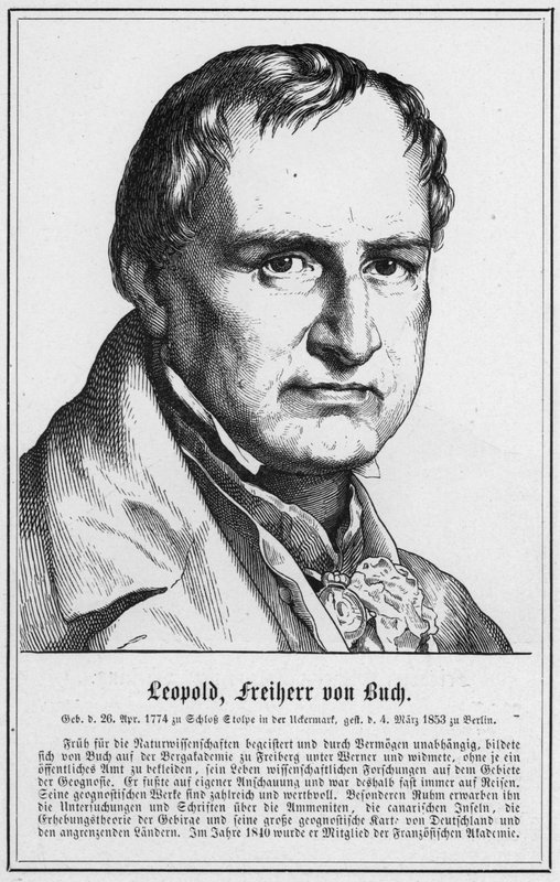 Leopold, Freiherr von Buch (gravyr) av German School