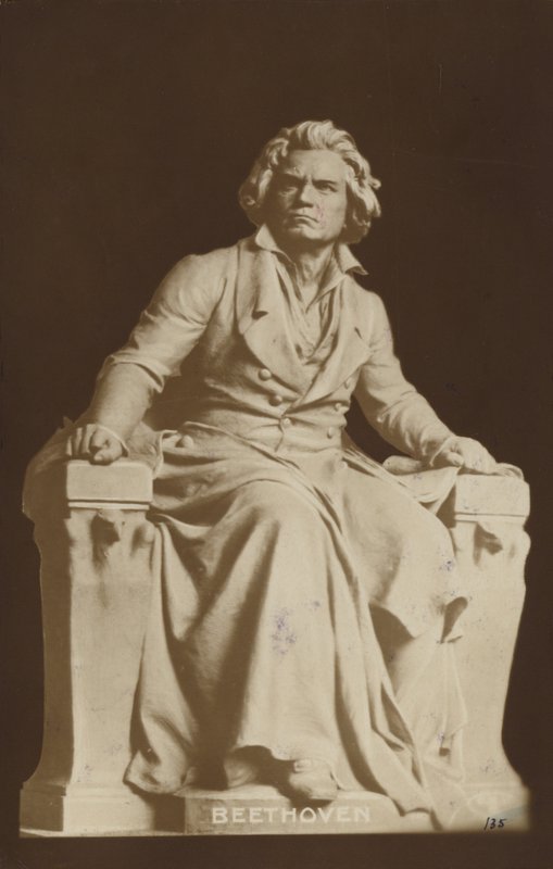 Ludwig van Beethoven, tysk kompositör och pianist (1770-1827) av German School