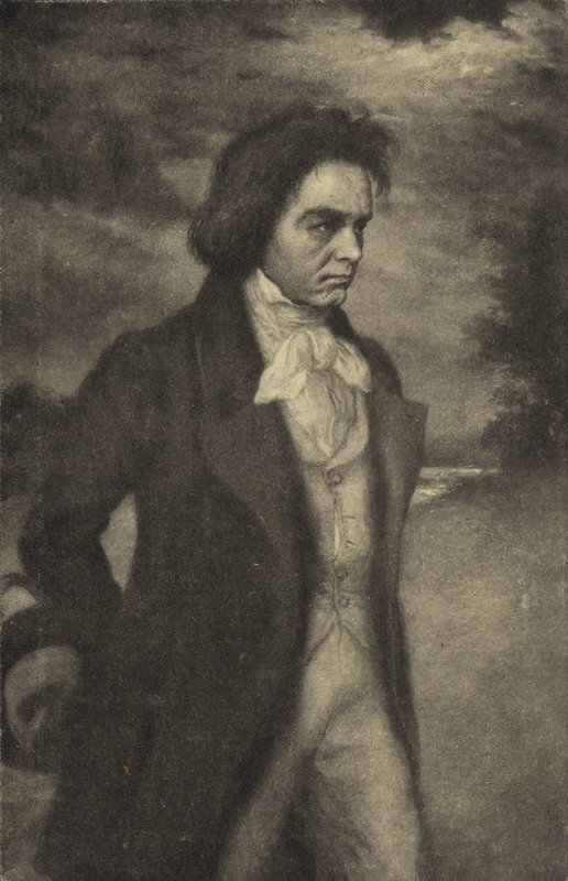Ludwig van Beethoven, tysk kompositör och pianist (1770-1827) av German School