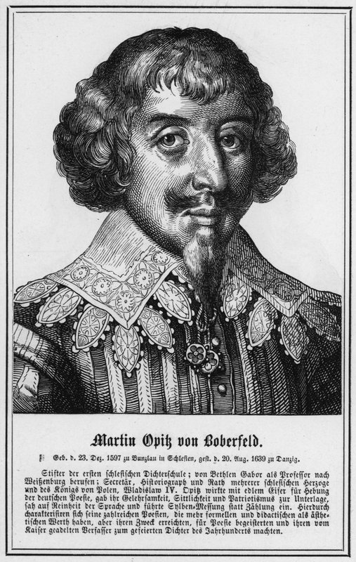Martin Opik von Boberfeld (gravyr) av German School